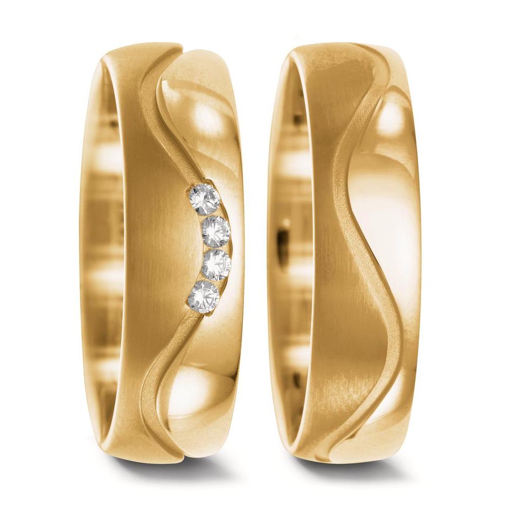 Wedding Ring 18k Yellow Gold