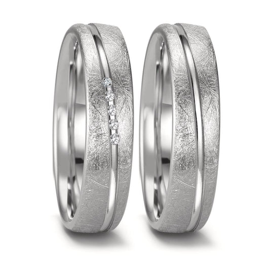 Wedding Ring 18k White Gold