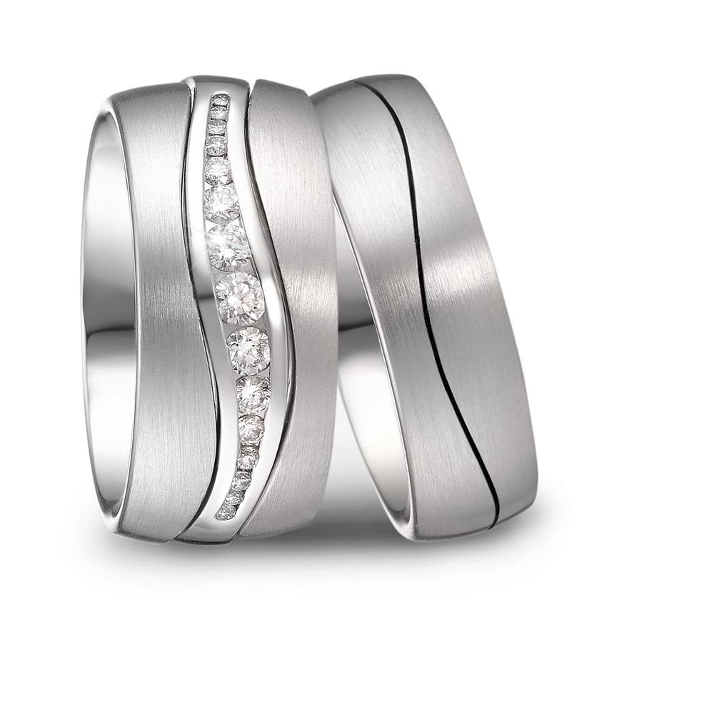 Wedding Ring 18k White Gold