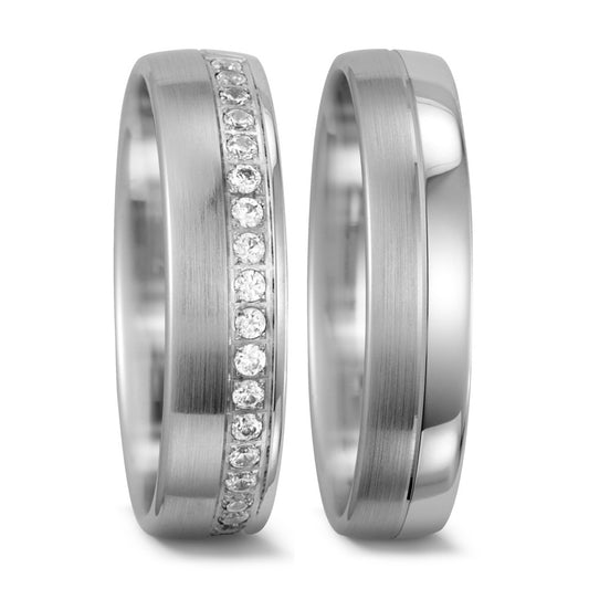 Wedding Ring 18k White Gold