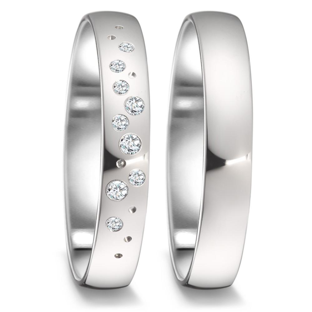 Wedding Ring 18k White Gold
