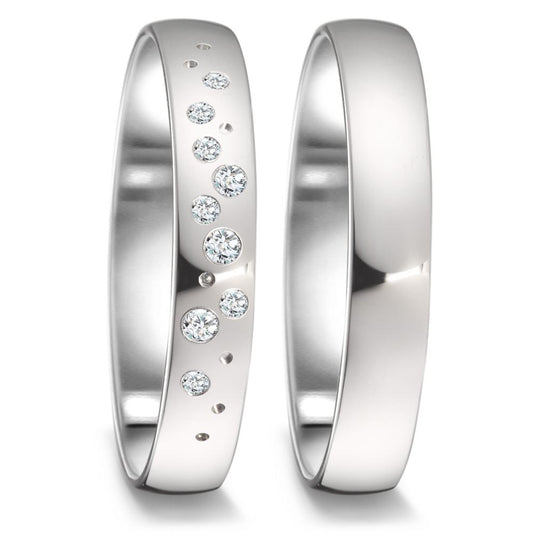 Wedding Ring 18k White Gold