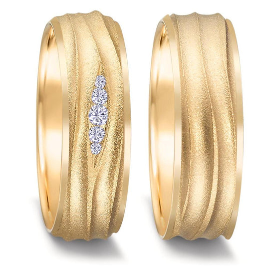 Wedding Ring 18k Yellow Gold