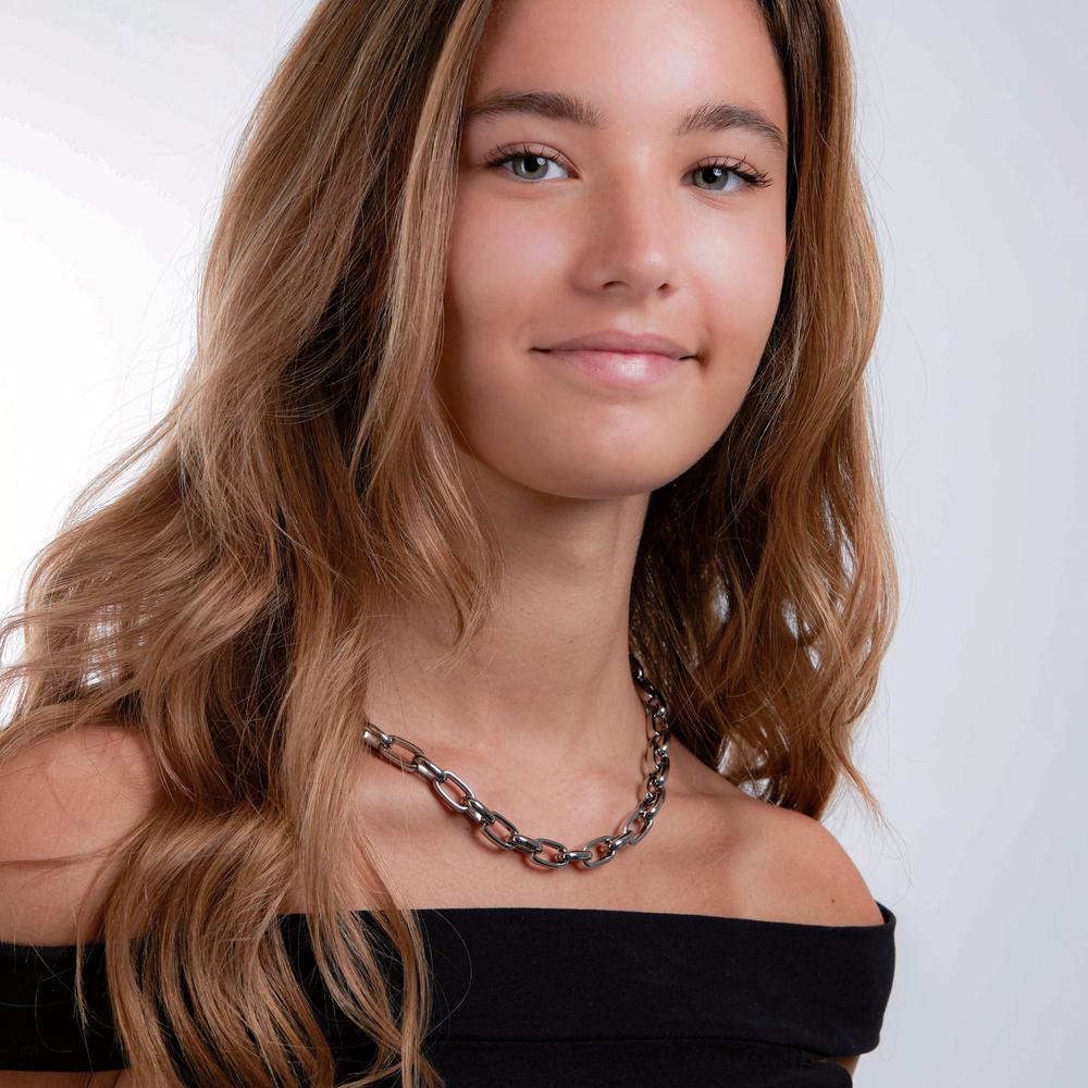 Necklace Stainless steel 48 cm