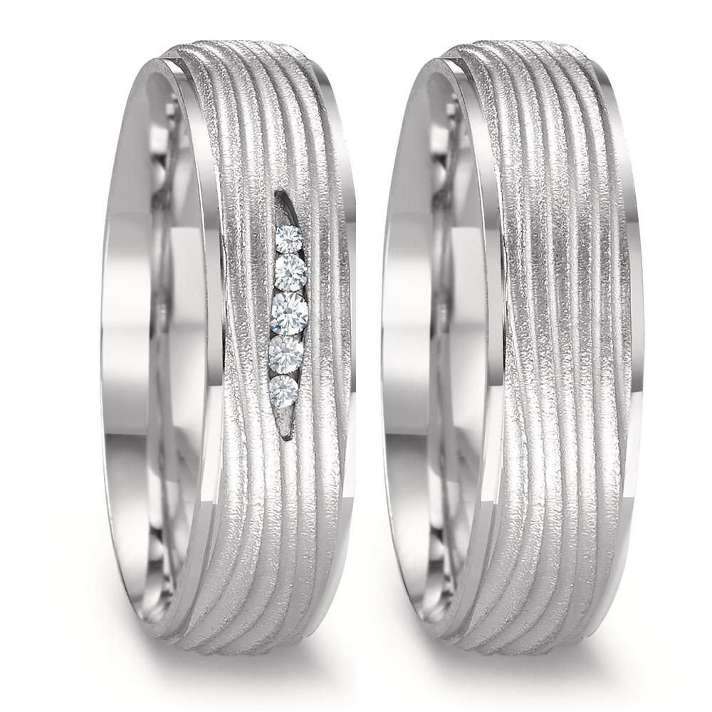 Wedding Ring 18k White Gold