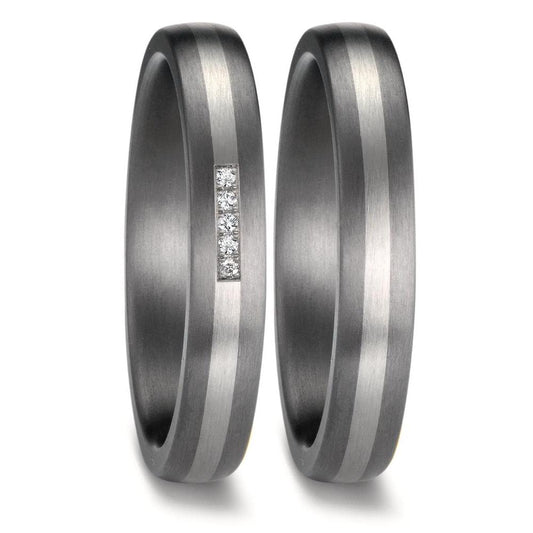 Wedding Ring Tantal 999, Platinum 950