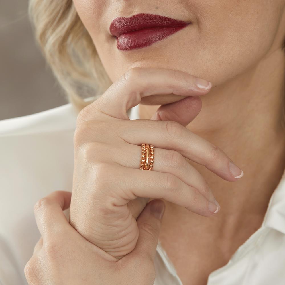 Ring set 18k Red Gold