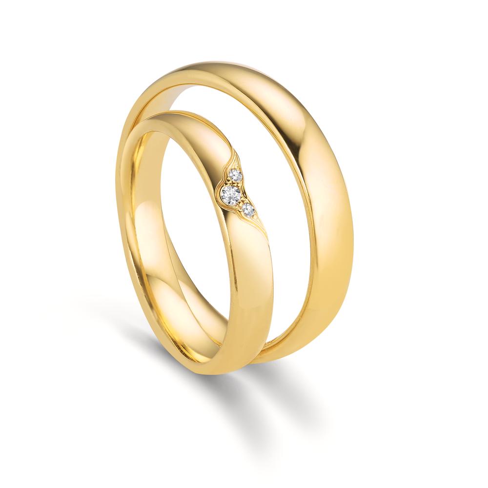 Wedding Ring 18k Yellow Gold