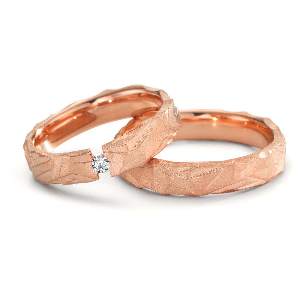 Wedding Ring 18k Red Gold