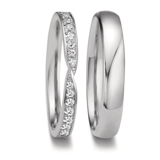 Wedding Ring 18k White Gold