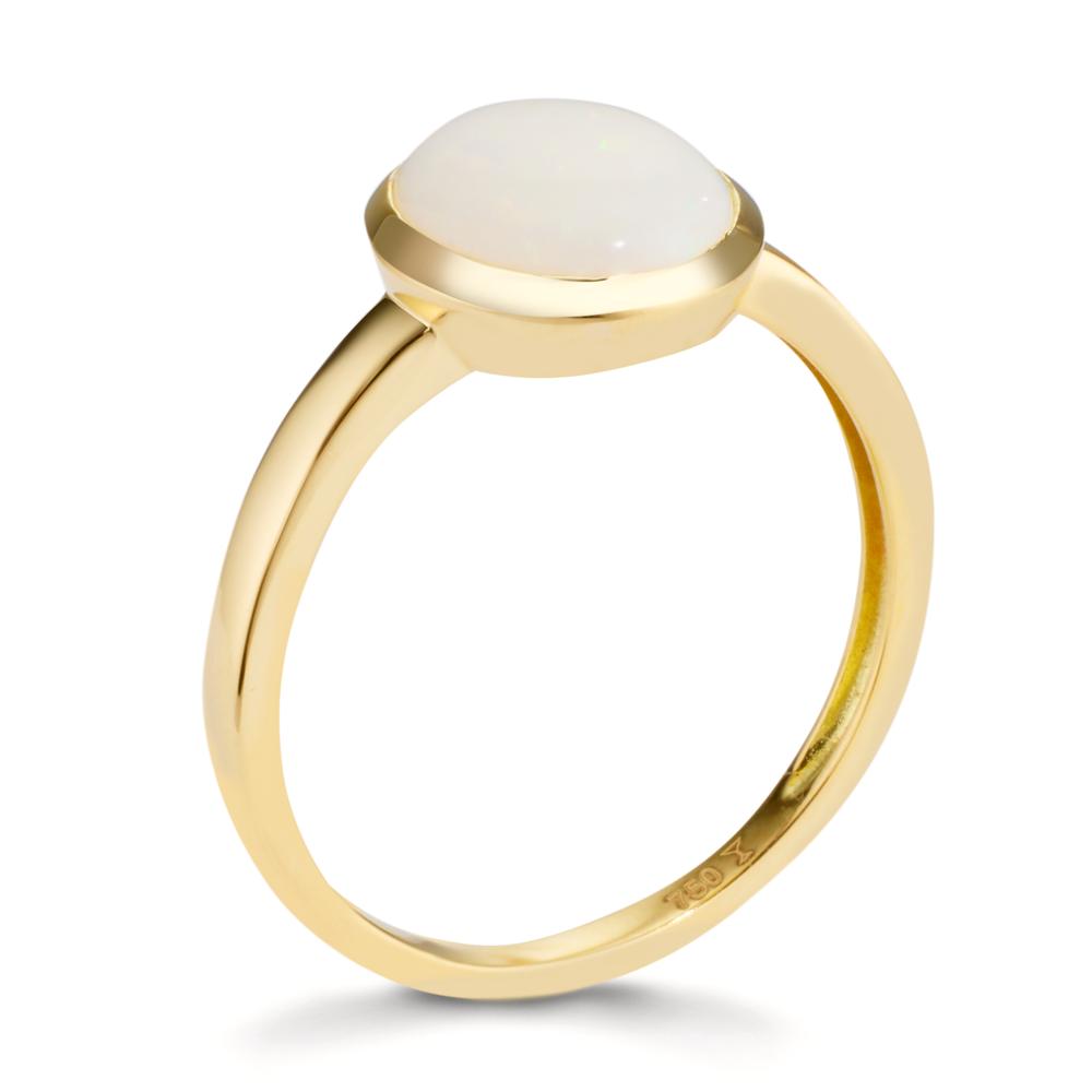 Ring 18k Yellow Gold Opal