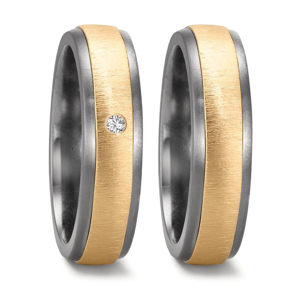 Wedding Ring Tantal 999, 14k Yellow Gold