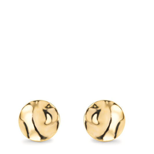 Stud earrings 9k Yellow Gold Ø9 mm