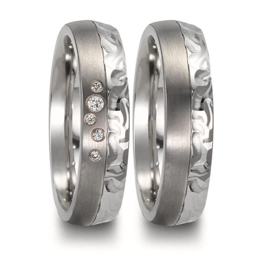 Wedding Ring Stainless steel, Titanium