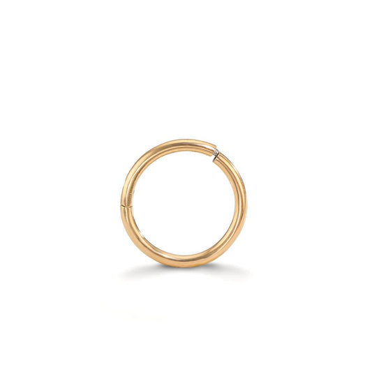 Piercing Surgical steel Yellow IP coated Ø10 mm