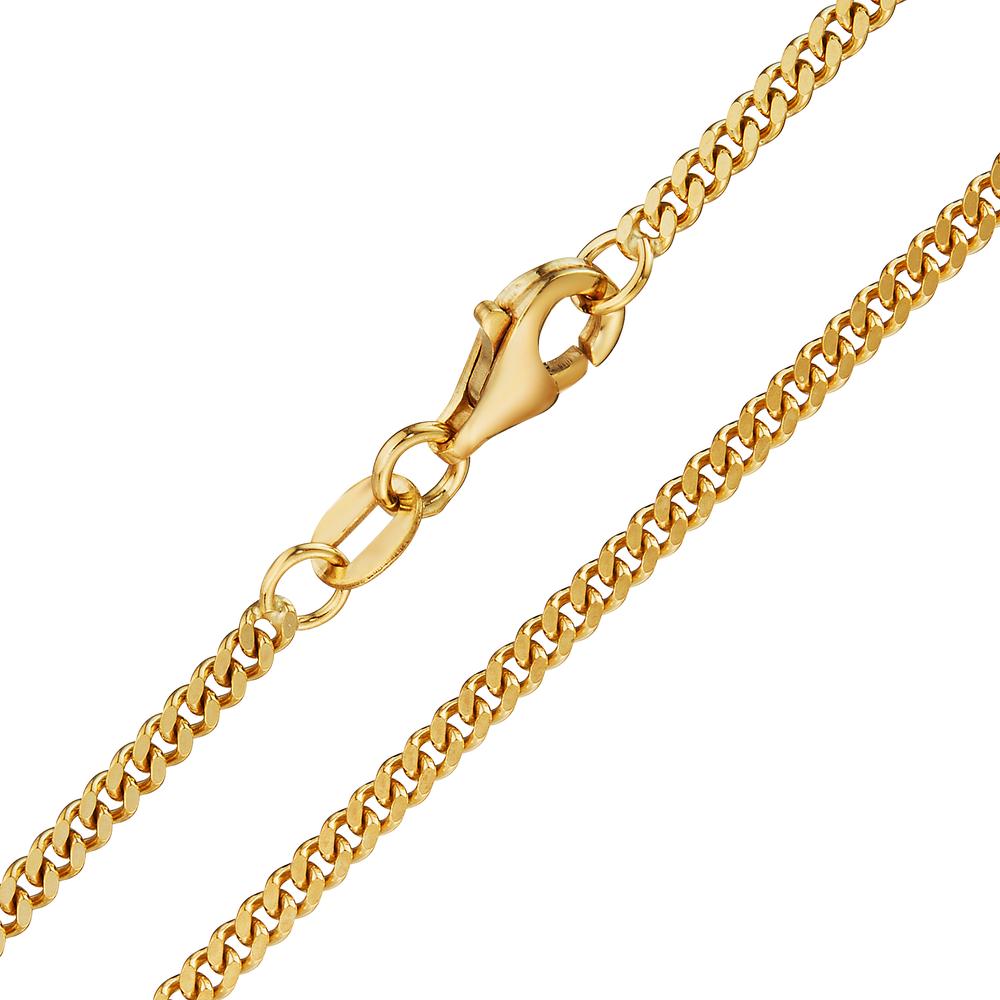 Curb-Necklace 18k Yellow Gold
