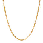 Curb-Necklace 18k Yellow Gold