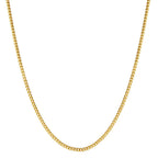 Curb-Necklace 18k Yellow Gold