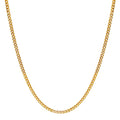 Curb-Necklace 18k Yellow Gold