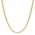 Curb-Necklace 18k Yellow Gold