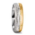 Wedding Ring 18k Yellow Gold, 18k White Gold