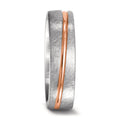 Wedding Ring 18k White Gold, 18k Red Gold