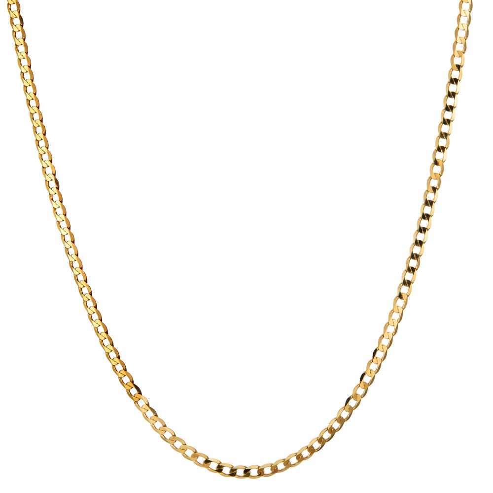 Curb-Necklace 18k Yellow Gold