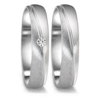 Wedding Ring 18k White Gold