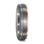 Ring Palladium 950, 18k Red Gold