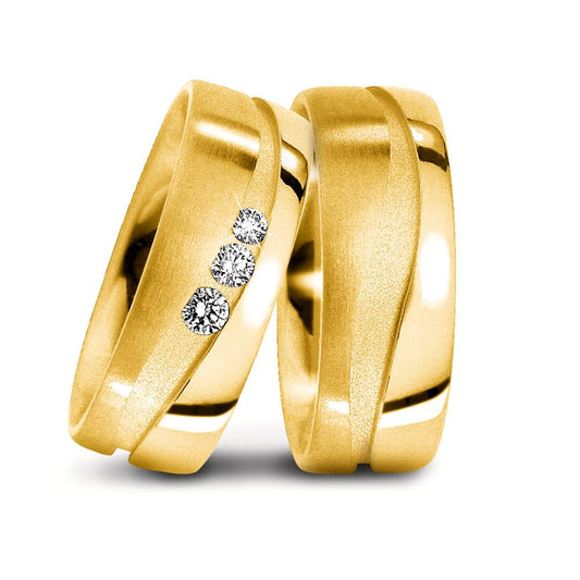Wedding Ring 18k Yellow Gold
