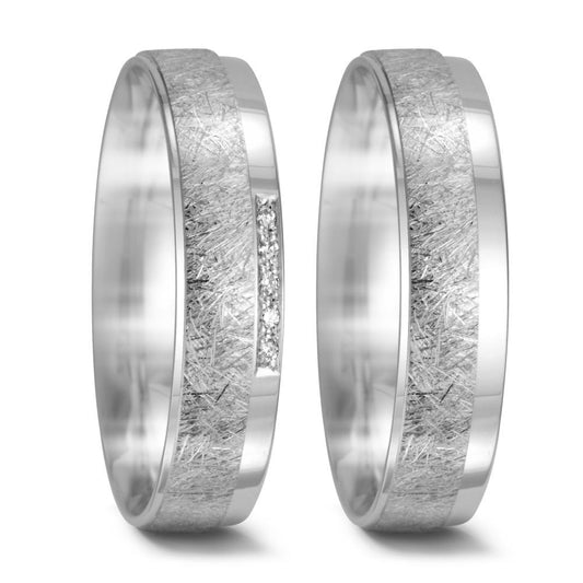 Wedding Ring 18k White Gold