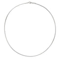 Necklace Silver Rhodium plated 42 cm Ø1.5 mm