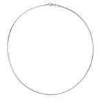 Necklace Silver Rhodium plated 42 cm Ø1.5 mm