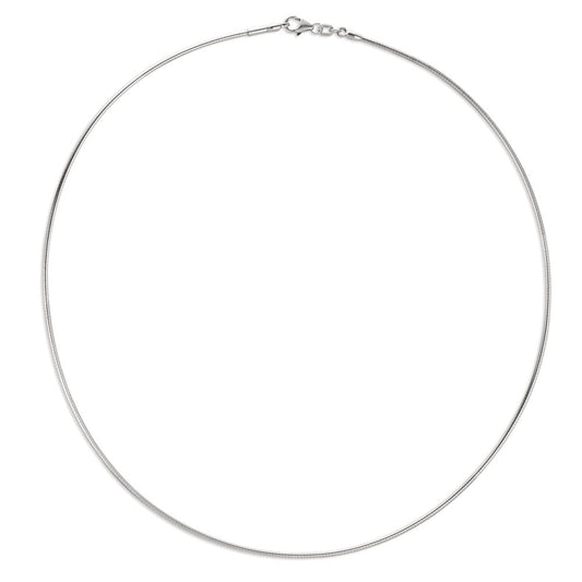 Necklace Silver Rhodium plated 42 cm Ø1.5 mm