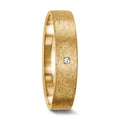 Wedding Ring 18k Yellow Gold Diamond 0.008 ct, tw-vsi