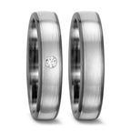 Ring 9k White Gold, Palladium 500