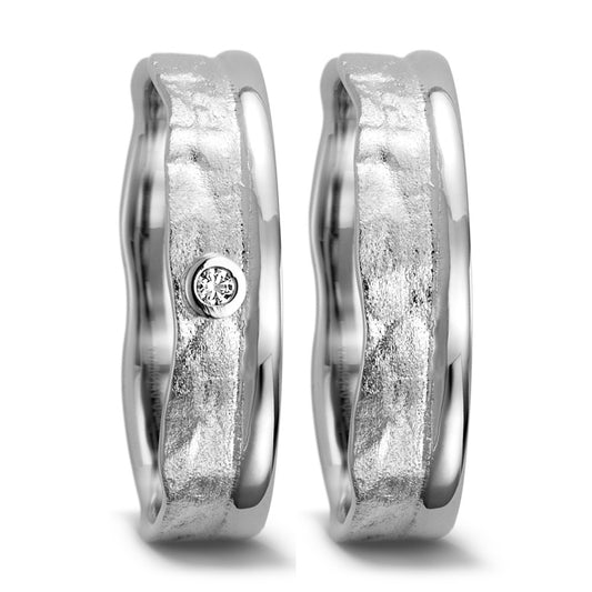 Wedding Ring 18k White Gold