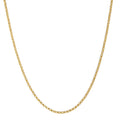 Necklace 18k Yellow Gold Ø1 mm