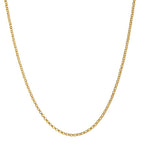 Necklace 18k Yellow Gold Ø1 mm