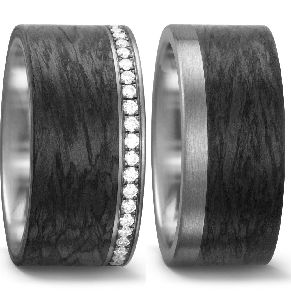 Ring Palladium 950, Carbon