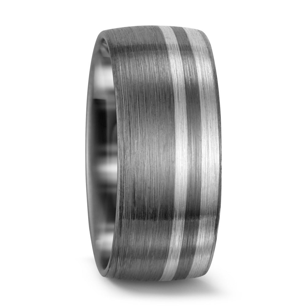Wedding Ring 9k White Gold, Palladium 500