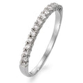 Memory ring 18k White Gold Diamond White, 0.20 ct, 13 Stones, w-si