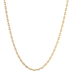 Necklace 18k Yellow Gold 45 cm Ø1.5 mm
