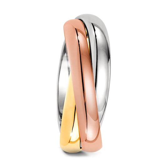 Wedding Ring 18k Yellow Gold, 18k Red Gold, 18k White Gold