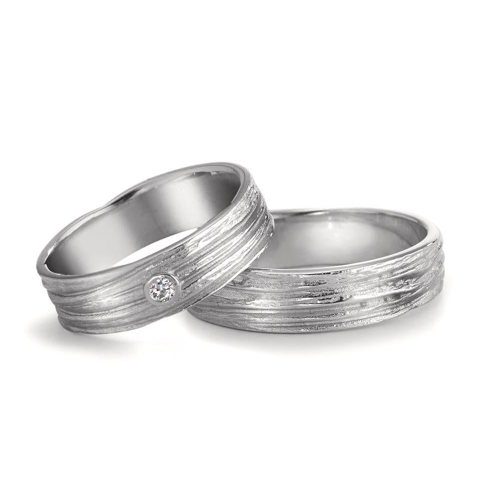 Wedding Ring 18k White Gold