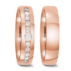 Wedding Ring 18k Red Gold