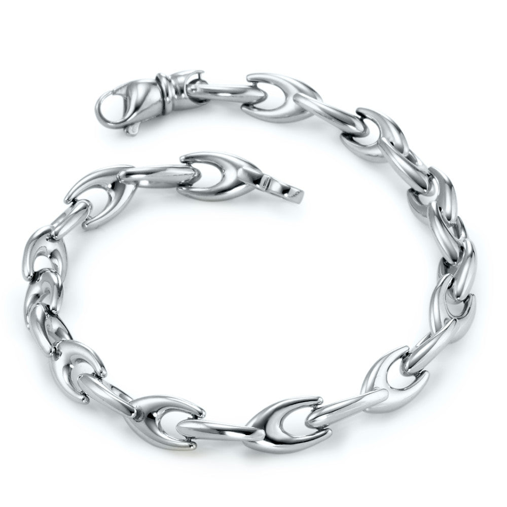 Bracelet 18k White Gold 19 cm Ø6 mm