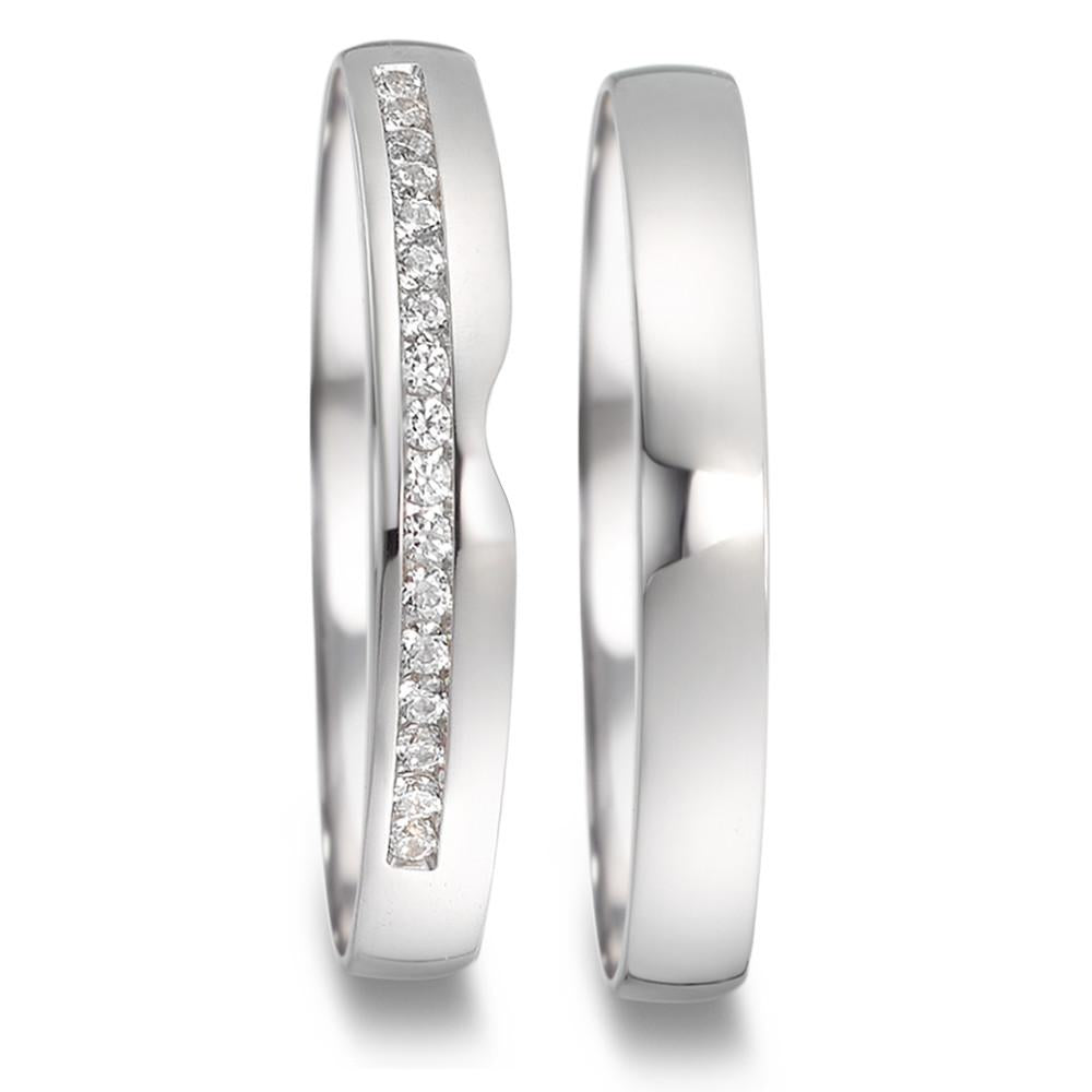 Wedding Ring 18k White Gold
