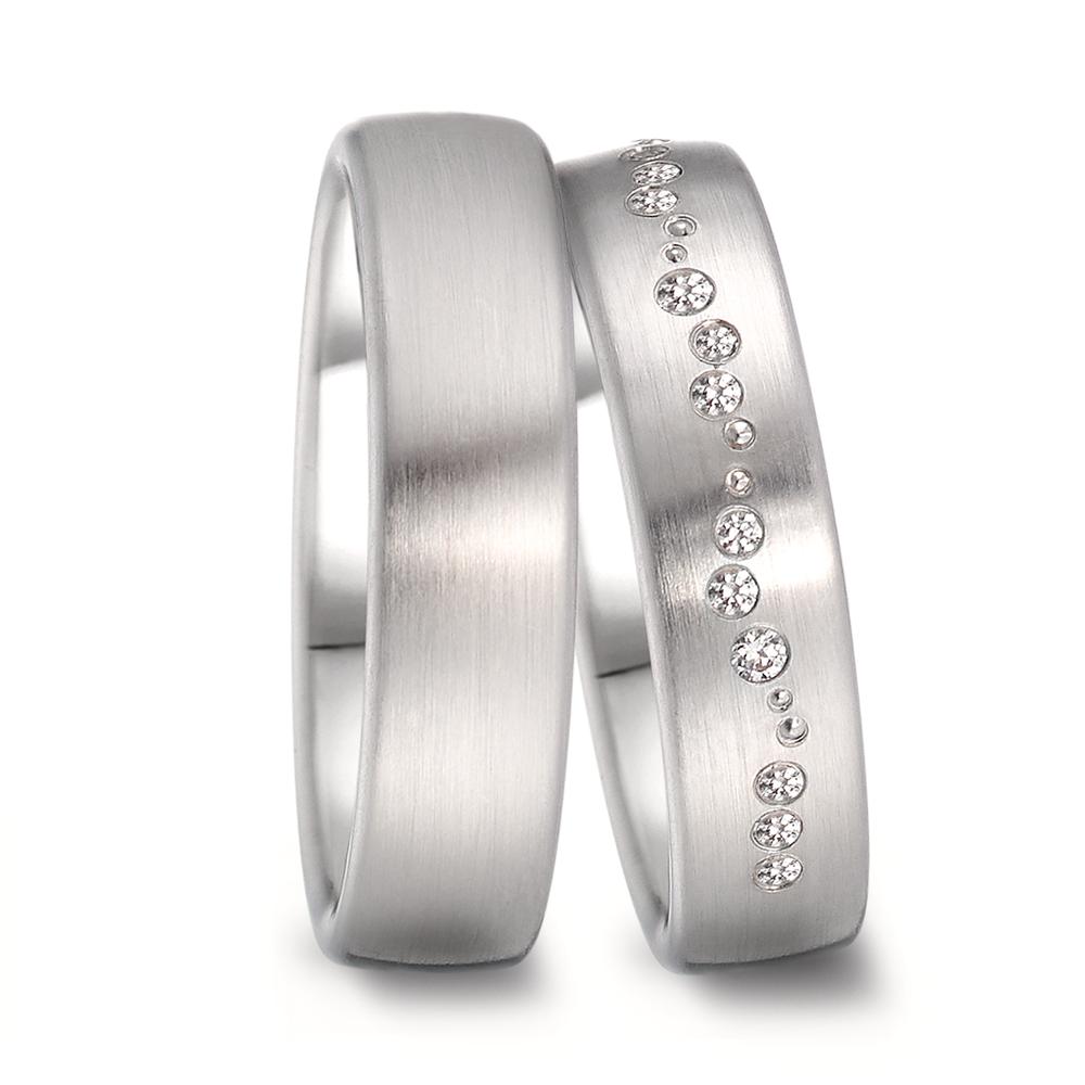 Wedding Ring 18k White Gold