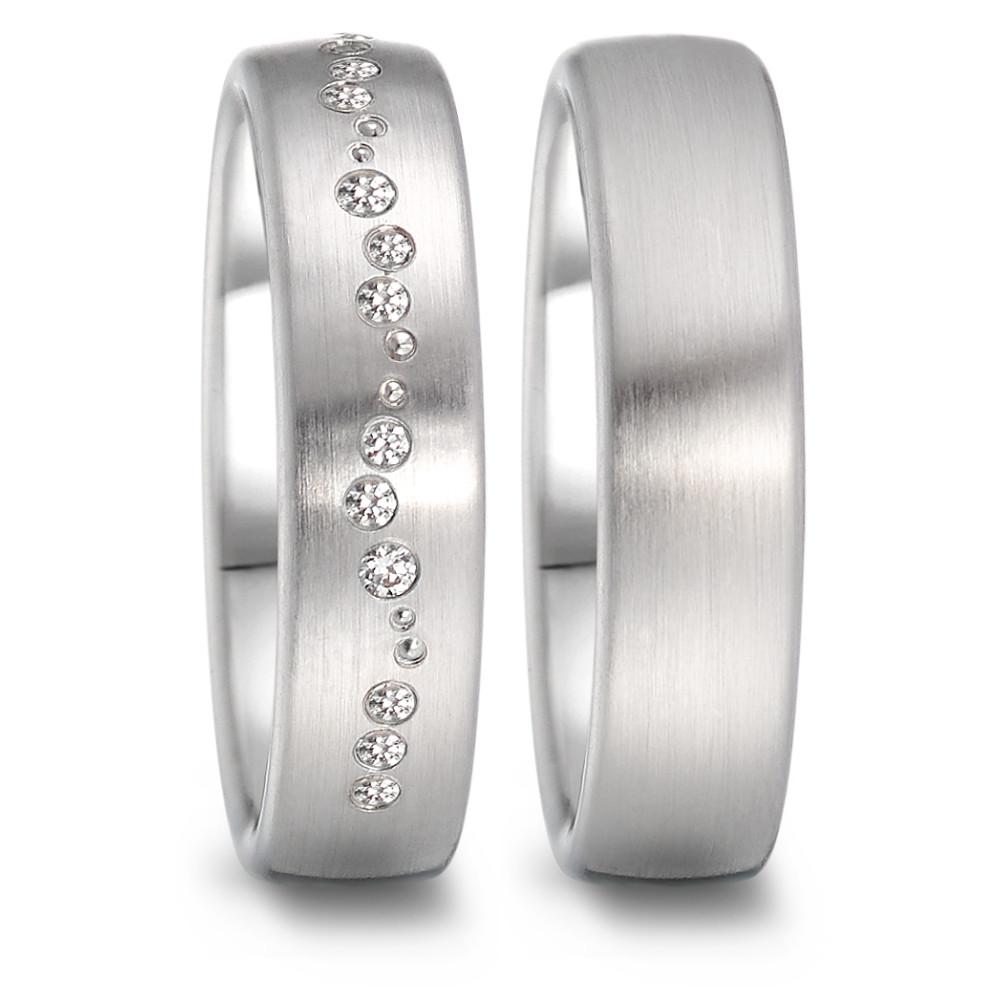 Wedding Ring 18k White Gold